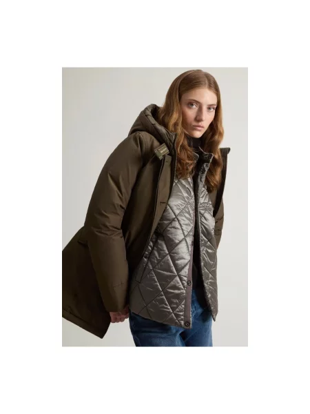 Geacă Woolrich verde