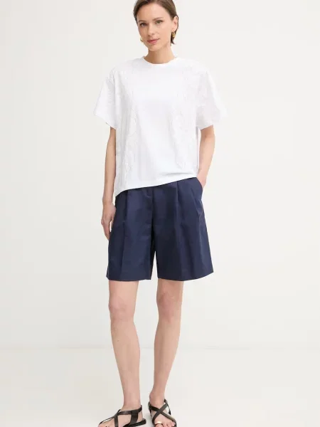 BOSS BLACK Tricou | Relaxed fit alb