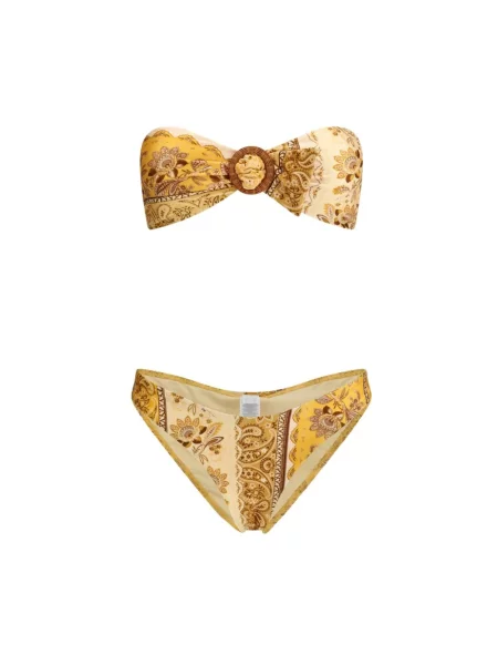 Bikini Zimmermann bambusowy żółty