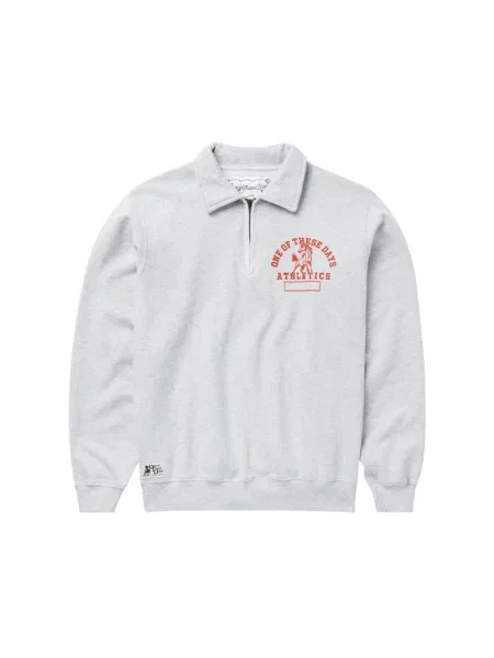 Bluza rozpinana One Of These Days z logo szara