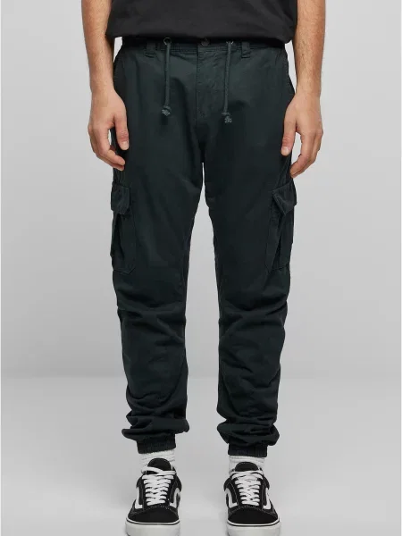 Běžecké cargo kalhoty Urban Classics černé