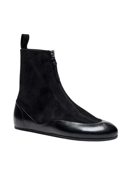 Botki Proenza Schouler skórzane czarne
