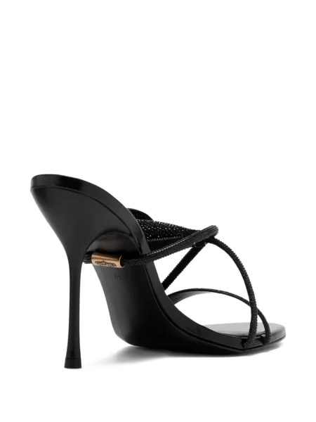 Sandale Cult Gaia cu model floral negru