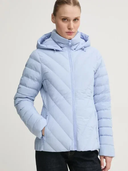 Abercrombie & Fitch geaca de puf femei de iarna albastru