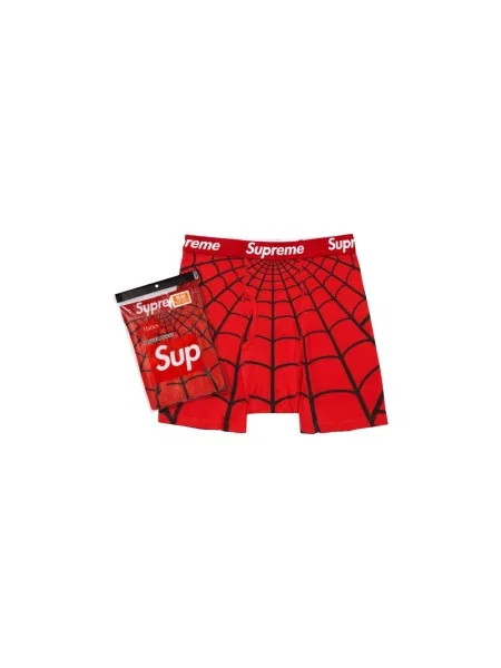 Bokserki Supreme czerwone