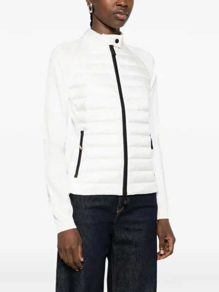 Jakna Moncler Grenoble prošiven bijela