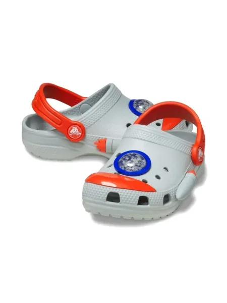 Dětské dřeváky Crocs šedé