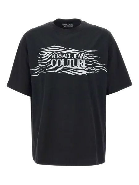 Tricou Versace Jeans Couture negru