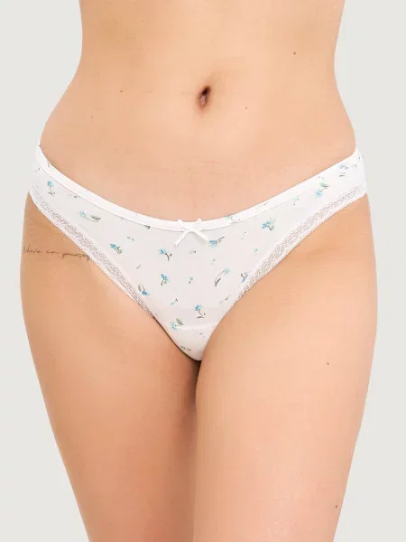 Женские трусики бикини білі