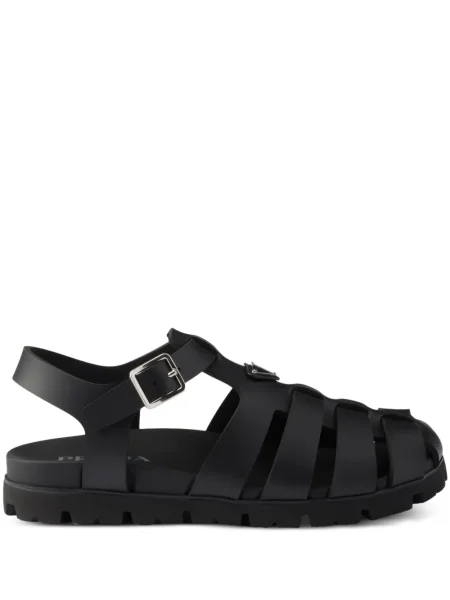 Sandale Prada cu autograf negru
