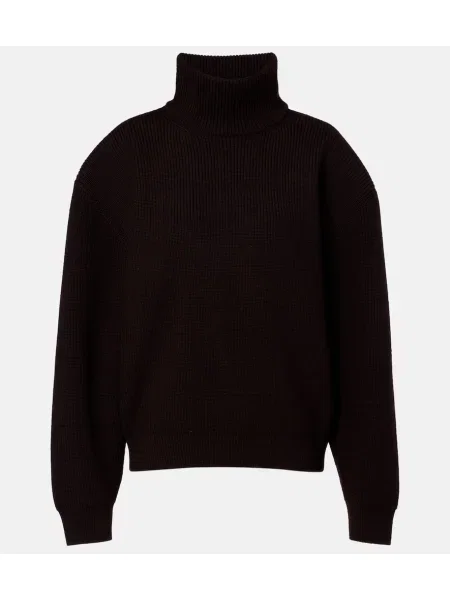 Heláncă Saint Laurent de lână maro