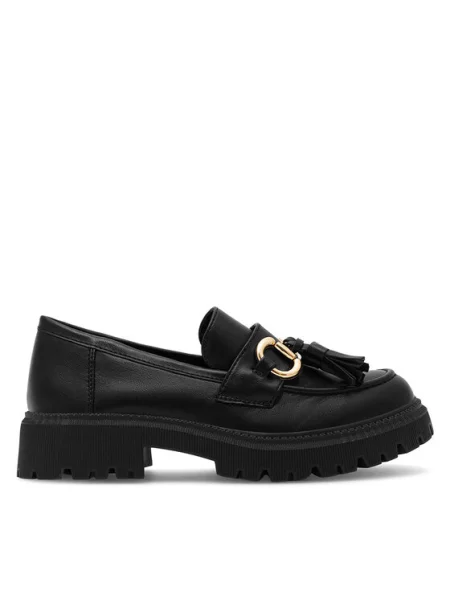 DeeZee Loafersy DOIN ALRIGHT czarny