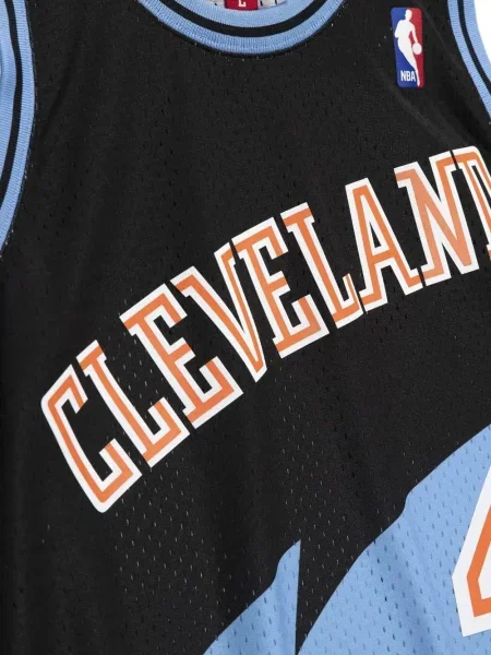 Μπλούζα Mitchell & Ness από ζέρσεϋ μαύρο