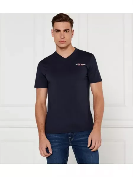 Guess Jeans Póló Sötétkék kék