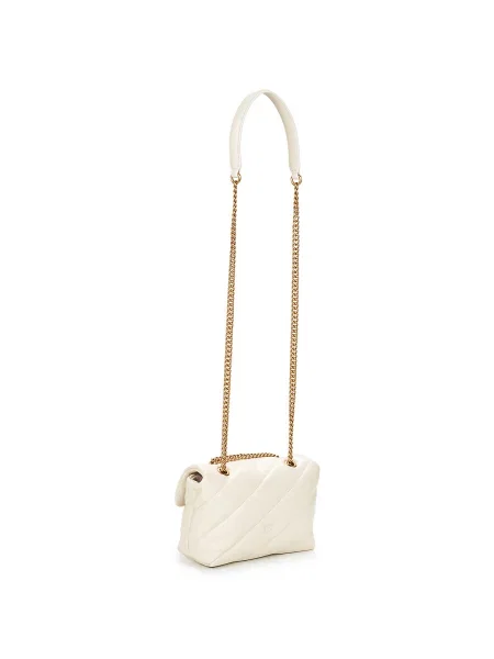 Crossbody kabelka Pinko biela