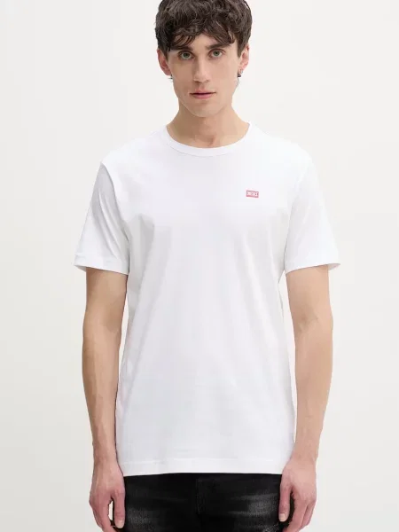 Diesel tricou pentru bărbați din alb