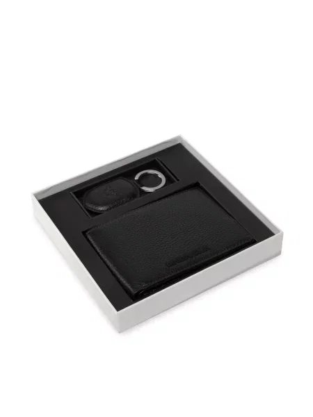 Portfel Emporio Armani retro czarny