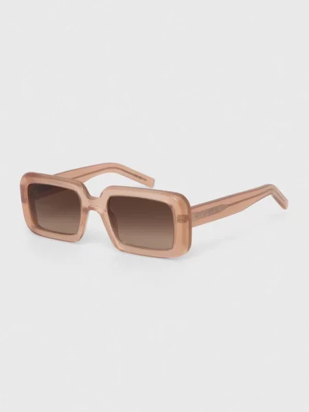 Saint Laurent ochelari de soare portocaliu