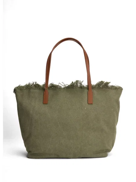 Geantă de mână Mc2 Saint Barth verde