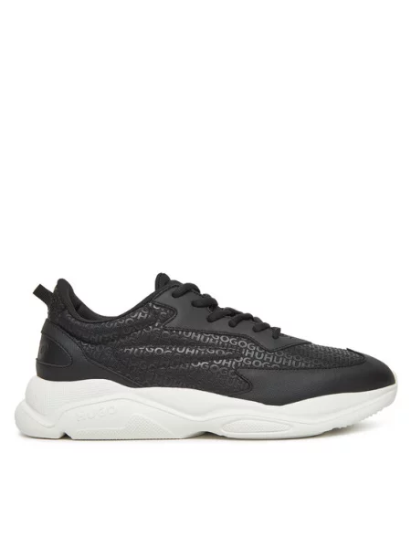 HUGO Sneakers Leon negru