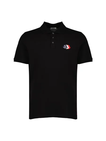 Koszulka polo Moncler czarna
