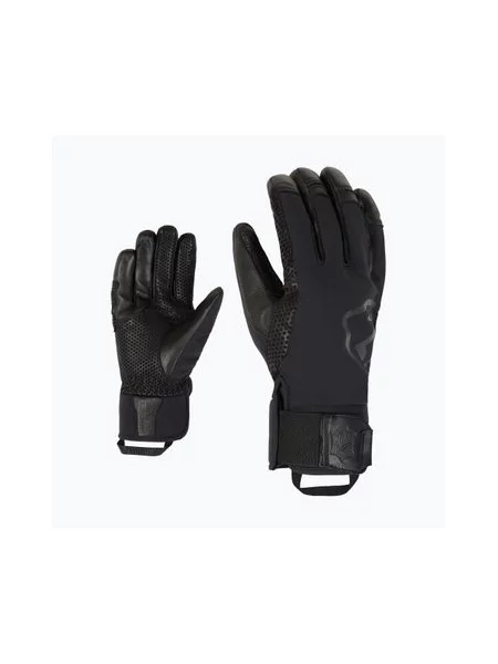 Лижні рукавиці ZIENER Gasparus SY PR чорні