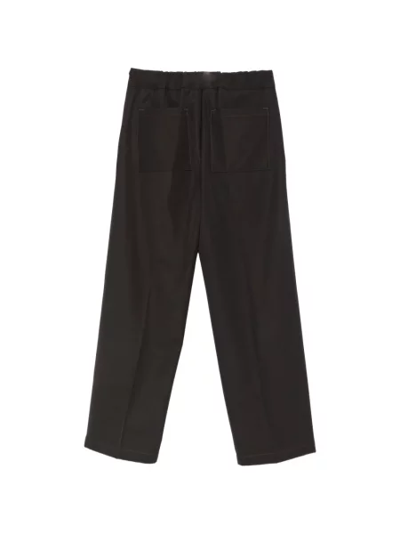 Cu centură pantaloni Costumein maro