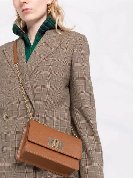 Geantă Furla maro