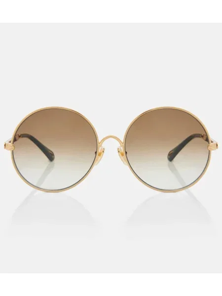Ochelari de soare Chloé auriu