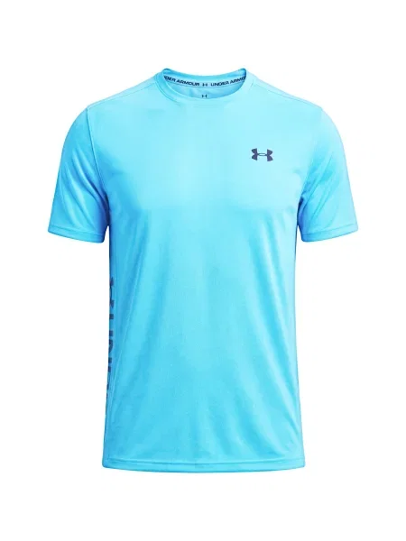 UNDER ARMOUR Tricou funcțional Tech Utility albastru deschis negru