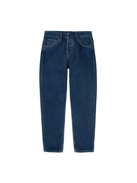 Jeansy z 5 Carhartt Wip niebieskie