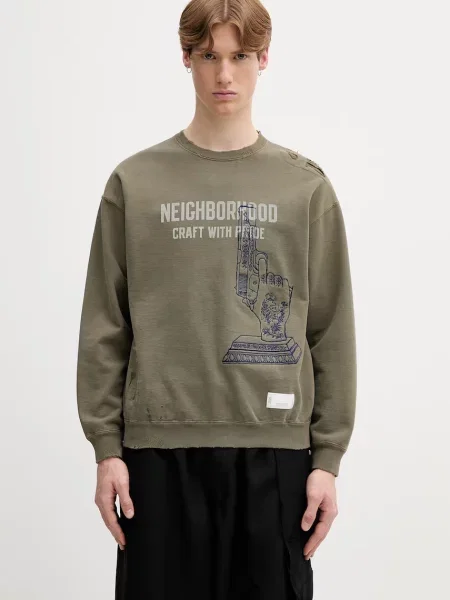 Neighborhood hanorac oversized din pentru bărbați