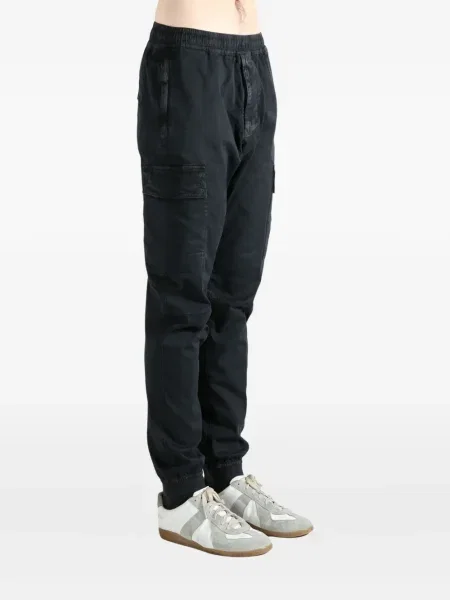 Pantaloni cargo Stone Island cu strasuri negru