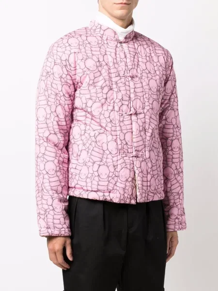 Zateplená bunda Comme Des Garçons Shirt růžová