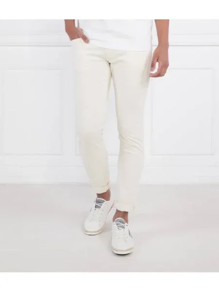 Pepe Jeans London Blugi STANLEY | Tapered fit alb