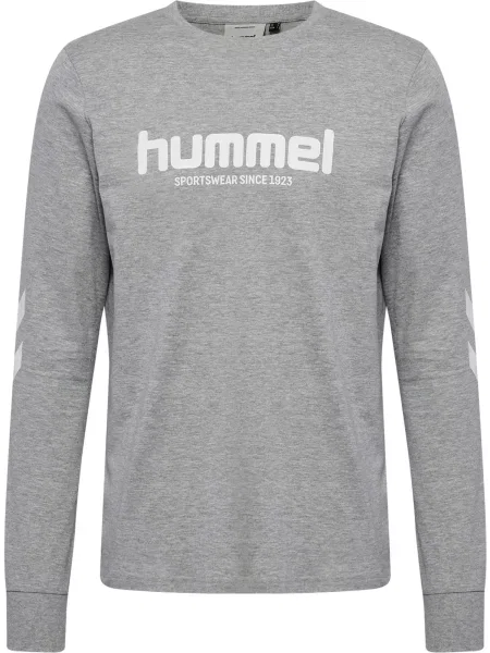 Hummel Tričko LEGACY sivá biela