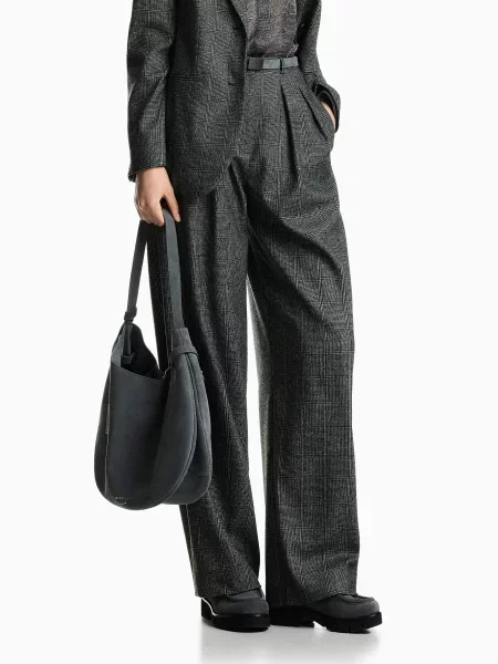 Классические брюки Emporio Armani серые