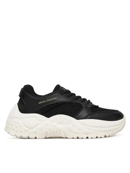 Sneakersy Armani Exchange čierna