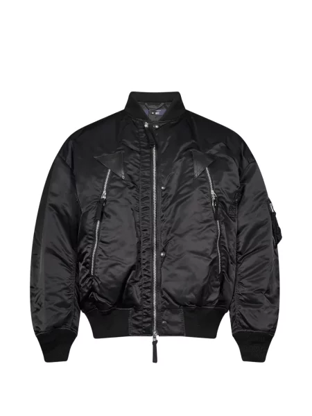 Geanta de piele Comme Des Garçons Homme negru