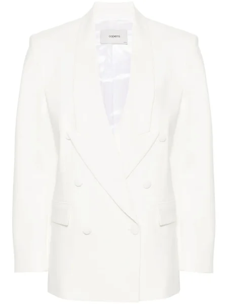 Marynarka Coperni dwurzędowa biała