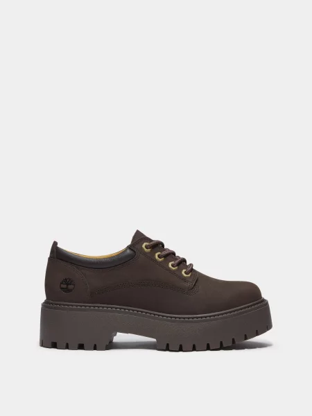 Нубукові Туфлі Timberland STONE STREET темно-коричневий коричневі