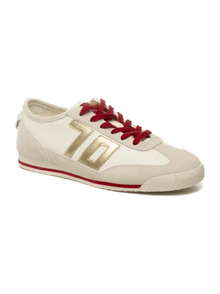 Sneakersy Back70 skórzane beżowe