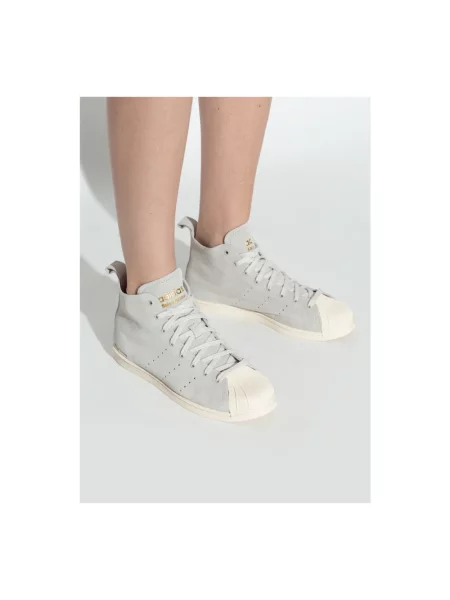 Sneakersy Adidas Originals zamszowe szare