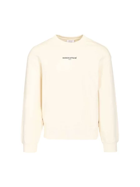 Maison Kitsuné bluza beżowa