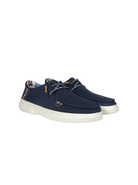 Sneakersy Walkinpitas niebieskie