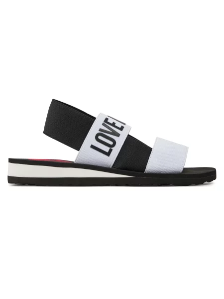 Босоножки Moschino белые