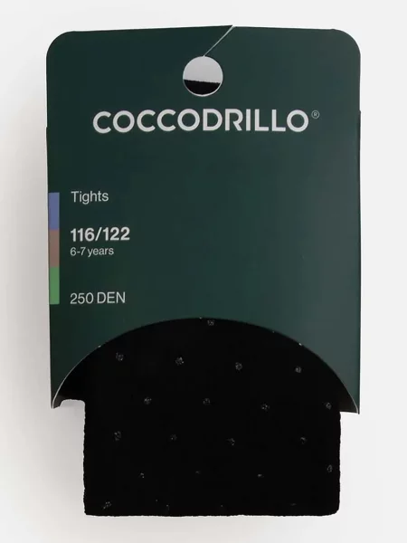 Coccodrillo punčocháče dětské černé