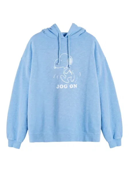 Grafic hanorac cu glugă Chinti & Parker albastru