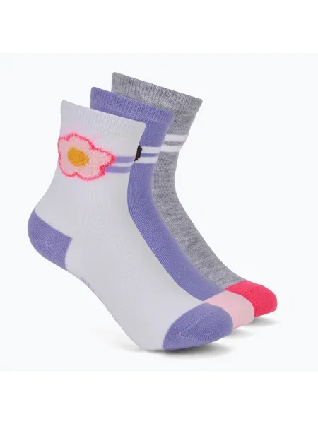 Gyerek zokni SKECHERS Non Terry Crew 3 pár purple. Méret: EU lila