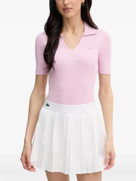 Scurt tricou Lacoste roz